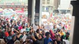 WATCH | Hundreds gather to show support for Dlamini twins after lift shaft accident