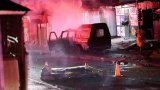 Police van torched after crash that killed Delft girl, 11, and injured friends