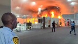 Fire forces evacuation at UN climate talks