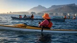 A rare encounter: An injured African penguin seeks help from kayakers
