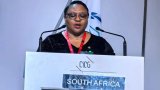 Thoko Didiza urges global legislators to prioritise gender equality and humanitarian norms