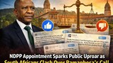 NDPP Appointment Sparks Public Uproar as South Africans Clash Over Ramaphosa’s Call