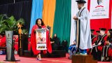 From hardship to PhD: UKZN graduate Dr Pinky Zwane honours late granddaughter on stage