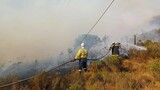 Kouga wildfires continue after three days, residents urged to stay alert