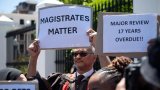 Judicial officers demand recognition and better conditions in Cape Town protest