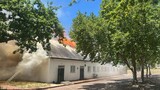 Fire ravages historic Laborie Wine Estate, destroying restaurant and accommodation