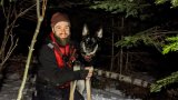 Toddler safe after German shepherd tracks her for hours in the woods