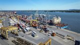US trade gap shrinks on imports retreat as tariffs fuel worries