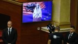 'I'm not here to replace people': Albania's AI minister speaks to parliament