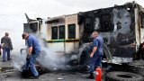 Four arrested after Khayelitsha protest where police Nyala was set ablaze
