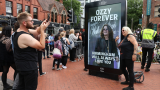 Ozzy Osbourne fans line Birmingham streets to honour Black Sabbath star