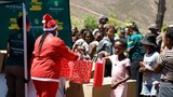 Santa brings joy to struggling families in Touws River this Christmas