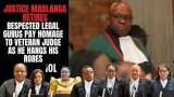 Justice Madlanga retires, legal fraternity pays respect to veteran judge as he hangs his robes