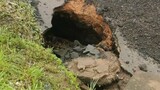 Frustration mounts over Hillcrest sinkhole as councillor calls for urgent repairs