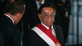 Jose Maria Balcazar becomes Peru's interim president following Jeri's impeachment