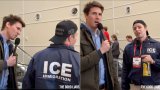 Trump Supporter Asked Why He's Wearing A Fake ICE Uniform, And His Reply Is Gross