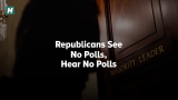 Republicans See No Polls, Hear No Polls