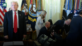 Man Collapses In Oval Office