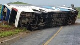 PICS: Greyhound bus overturns, killing five near Amsterdam, Mpumalanga