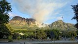 News24 | Table Mountain hiking trails closed as firefighters, choppers battle big blaze