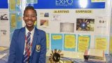 Teen innovator Bohlale Mphahlele creates a smart earpiece that alerts police and captures attackers