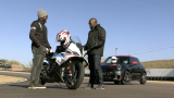 WATCH | MINI Cooper JCW vs BMW 1000 RR
