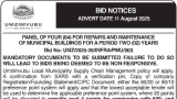 UMZIMVUBU LOCAL MUNICIPALITY: BID NOTICE- Maintenance
