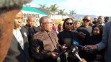 Fikile Mbalula, Godrich Gardee pay respects at DD Mabuza's home