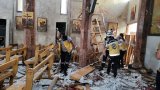 Suicide bombing kills 20 at Damascus church