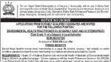 JOE GQABI DISTRICT MUNICIPALITY: CANDIDATES ARE INVITEDFOR THE FOLLOWING POSITION