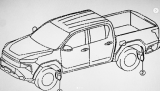 Leaked patent diagrams give a glimpse of the new Toyota Hilux