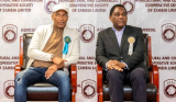 Botswana President Duma Boko stuns in skinny jeans and sneakers during Zambia visit