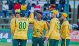 Brevis shines as Proteas cruise to victory in T20 opener