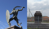 Stolen statue recovered in pieces at East London scrap metal yard