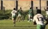 Watch: Red-carded club player punches ref